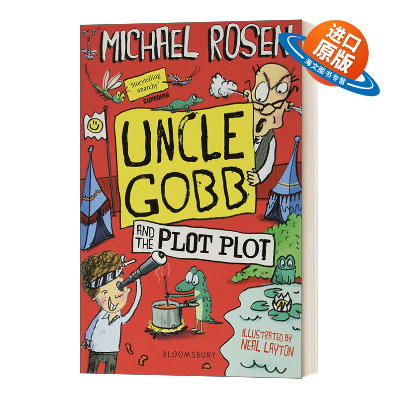 英文原版 Uncle Gobb and the Plot Plot 戈布叔叔和阴谋 英文版 进口英语原版书籍儿童外文书