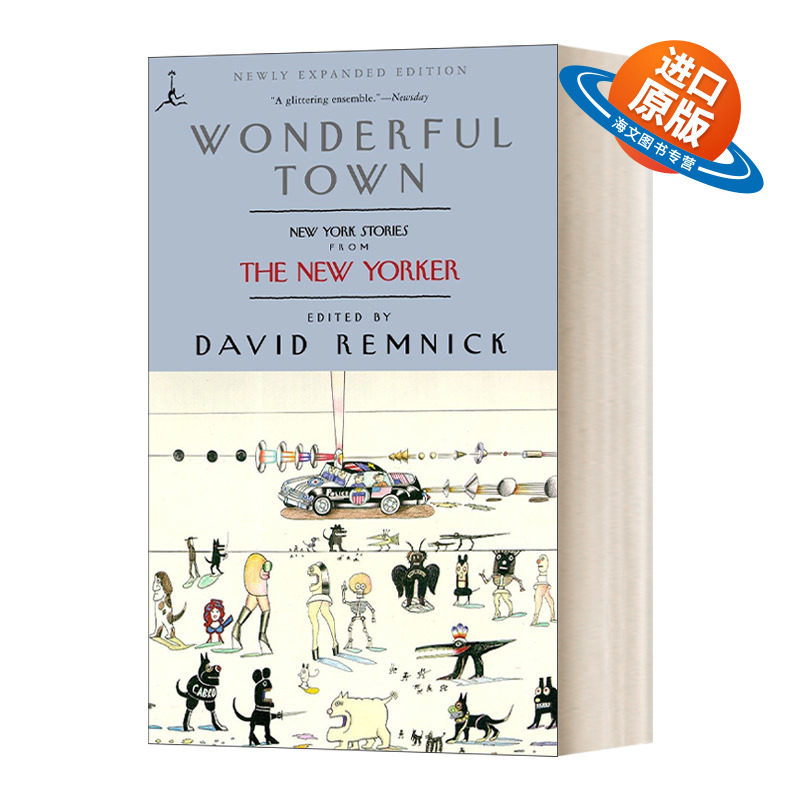英文原版小说 Wonderful Town New York Stories from The New Yorker 奇妙小镇 纽约客的纽约故事 英文版 进口英语原版书籍
