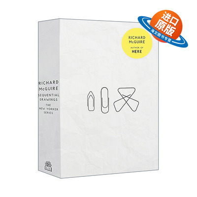英文原版 Sequential Drawings 物品间的闲聊 纽约客小插图选 理查德?麦奎尔 精装 英文版 进口英语原版书籍
