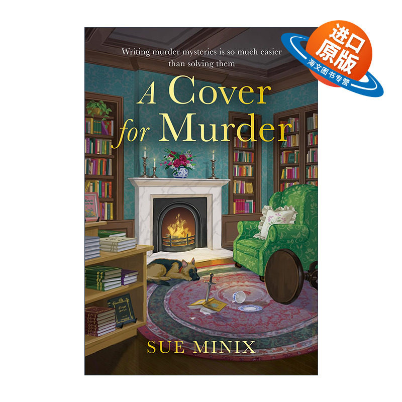 英文原版 A Cover for Murder 谋杀的封面 Sue Minix畅销悬疑小说 书店迷案系列 英文版 进口英语原版书籍