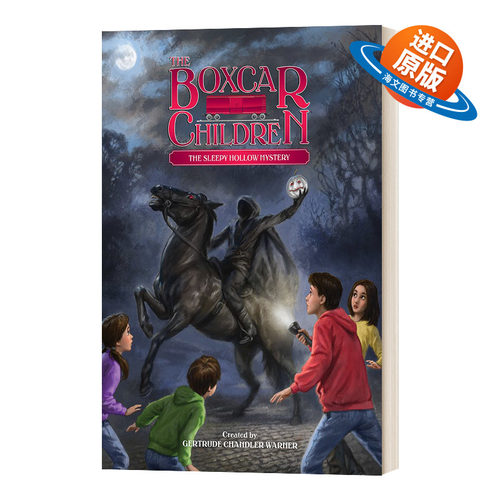 英文原版 精装 The Sleepy Hollow Mystery 断头谷之谜 棚车少年141 The Boxcar Children Mysteries 英文版 进口英语原版书籍