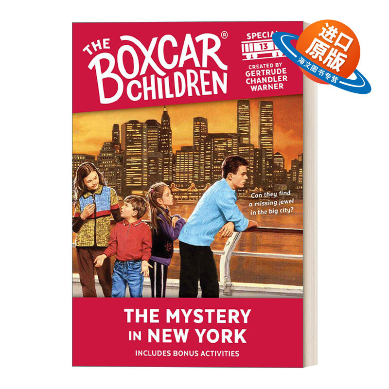 英文原版 The Boxcar Children Specials#13 The Mystery in New York 棚车少年特辑#13纽约之谜 英文版 进口英语原版书籍