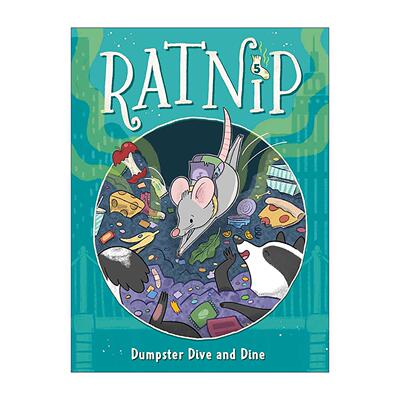 英文原版 Dumpster Dive and Dine 垃圾箱里潜水合用餐 老鼠拉尼特普卷五 英文版 进口英语原版书籍