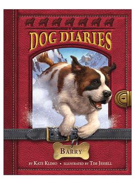 英文原版 Dog Diaries #3 Barry 小狗日记系列03 儿童章节桥梁故事书 Kate Klimo 英文版 进口英语原版书籍