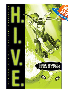 英文原版 H.I.V.E. 高等邪恶学院1 动作冒险小说 英文版 进口英语原版书籍