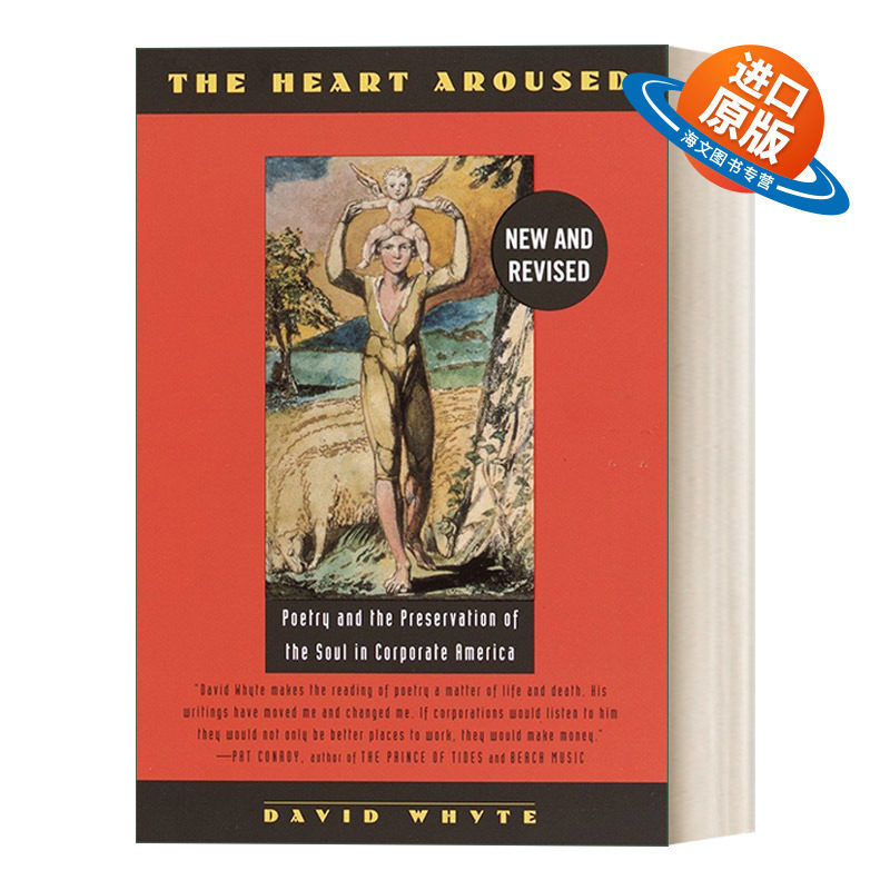 英文原版 The Heart Aroused 被唤醒的心 诗歌与美国企业灵魂的保存 David Whyte 英文版 进口英语原版书籍