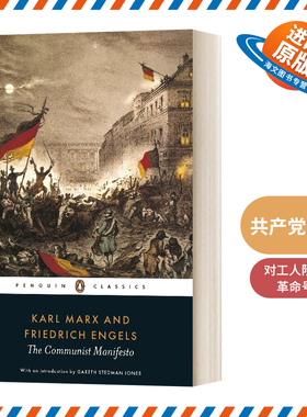 英文原版 Communist Manifesto 共产党宣言 Penguin Classics 英文版 进口英语原版书籍