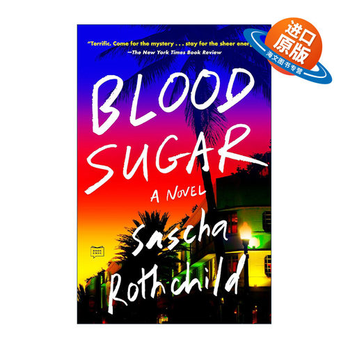 英文原版 Blood Sugar 血糖 犯罪悬疑小说 Sascha Rothchild英文版 进口英语原版书籍