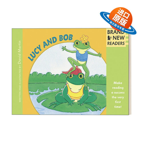 英文原版绘本 Lucy and Bob Brand New Readers 露西和鲍勃 儿童绘本 Candlewick分级读物 英文版 进口英语原版书籍