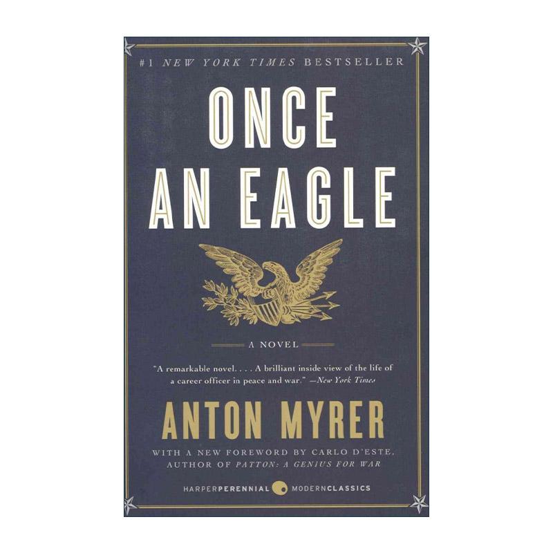 英文原版 Once an Eagle 曾有一只鹰 一代军魂 影视原著 英文版 进口英语原版书籍