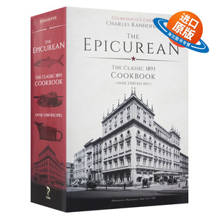 英文原版 The Epicurean 美食家 1893 年版精装复刻版食谱 名厨Charles Ranhofer烹饪百科全书Calla Editions 英文版 进口书籍