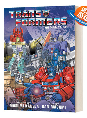 英文原版 精装 Transformers The Manga Vol 2 变形金刚漫画2 Ban Magami 英文版 进口英语原版书籍