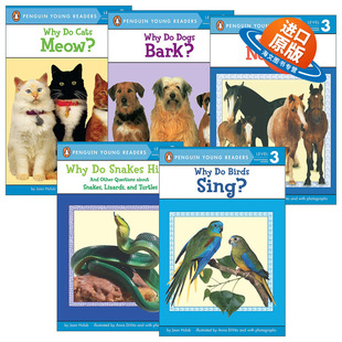 英文原版 Penguin Young Readers  Level 3 Why do系列5册 企鹅青少分级阅读3级 科普百科 英文版 进口英语原版书籍
