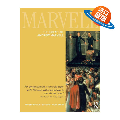 英文原版 The Poems of Andrew Marvell 安德鲁马维尔 诗歌 英文版 进口英语原版书籍
