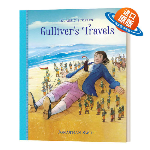 英文原版 精装 Gulliver’s Travels 名著绘本系列 格列夫游记 英文版 进口英语原版书籍儿童外文书