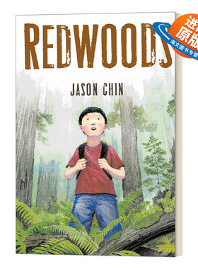 英文原版 Redwoods 穿越侏罗纪原始森林 自然探秘之旅 科普绘本 2018凯迪克奖作者Jason Chin 英文版 进口英语原版书籍