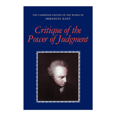 英文原版 Critique of the Power of Judgment 剑桥版康德著作系列 判断力批判 英文版 进口英语原版书籍