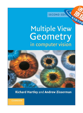 英文原版 Multiple View Geometry in Computer Vision 计算机视觉中的多视图几何 Richard Hartley 英文版 进口英语原版书籍