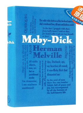英文原版 Moby-Dick 白鲸 云经典 英文版 进口英语原版书籍