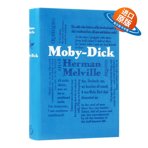 英文原版 Moby-Dick 白鲸 云经典 英文版 进口英语原版书籍