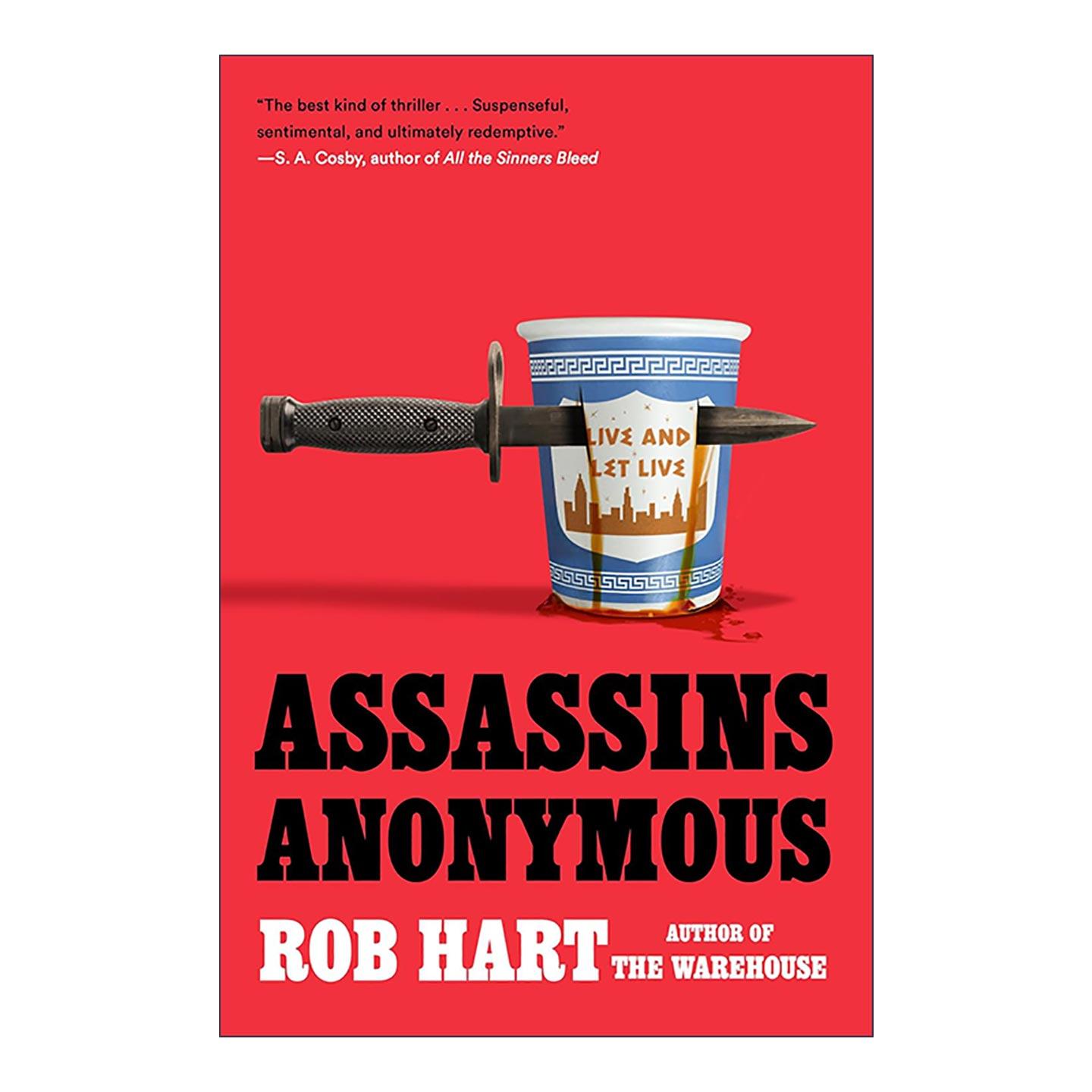 英文原版 Assassins Anonymous 无名刺客 人物杂志悬疑夏季书单 Rob Hart 英文版 进口英语原版书籍