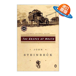 英文原版 The Grapes of Wrath Centennial Edition 愤怒的葡萄 百年版 John Steinbeck约翰·斯坦贝克 英文版 进口英语原版书籍