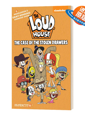 英文原版 The Loud House #12 The Case of the Stolen Drawers 喧闹一家亲12 抽屉被盗案12 英文版 进口英语原版书籍儿童外文书
