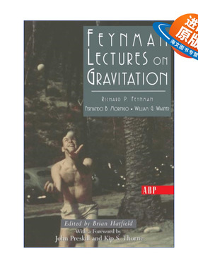 英文原版 Feynman Lectures On Gravitation 费曼引力讲义 物理学前沿系列 英文版 进口英语原版书籍