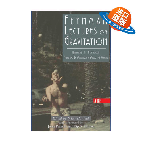 英文原版 Feynman Lectures On Gravitation 费曼引力讲义 物理学前沿系列 英文版 进口英语原版书籍