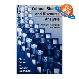英文原版 Cultural Studies and Discourse Analysis 文化研究与话语分析 语言与身份的对话 英文版 进口英语原版书籍