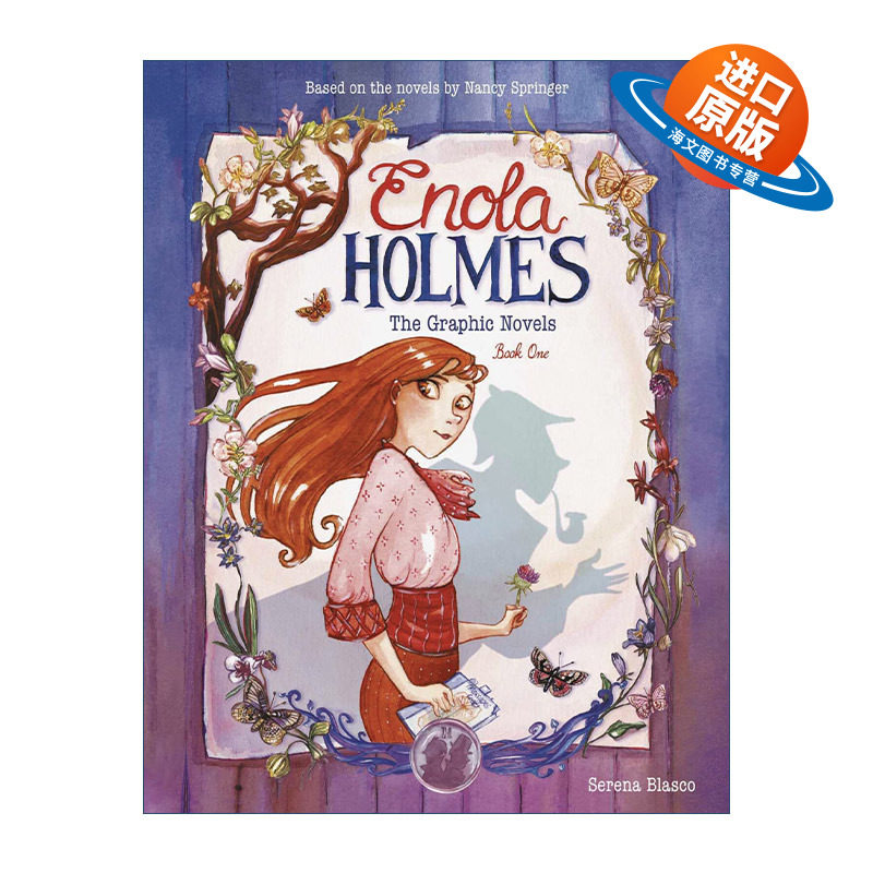 英文原版 Enola Holmes: The Graphic Novels 天才少女福尔摩斯3合1卷1 漫画 英文版 进口英语原版书籍