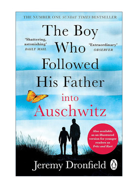 英文原版 The Boy Who Followed His Father into Auschwitz 跟随父亲去奥斯维辛的男孩 Jeremy Dronfield国际畅销小说 二战历史