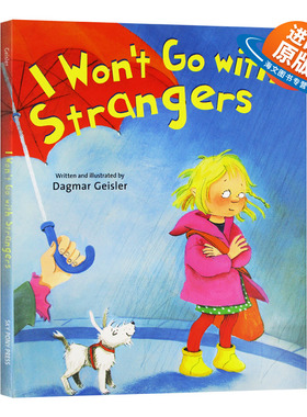 我不跟你走 儿童安全教育绘本 英文原版 精装 I Won't Go With Strangers 英文版进口原版英语书籍