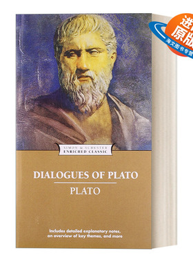 英文原版 Dialogues of Plato 柏拉图对话录 Enriched Classics系列 英文版 进口英语原版书籍