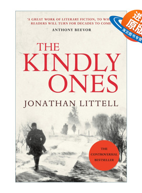 英文原版小说 The Kindly Ones 善心女神 乔纳森·利特尔 龚古尔文学奖 英文版 进口英语原版书籍
