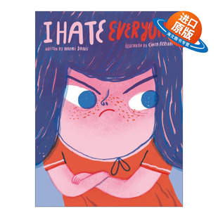 英文原版绘本 I Hate Everyone 我讨厌所有人 精装绘本 情绪管理 英文版 进口英语原版书籍