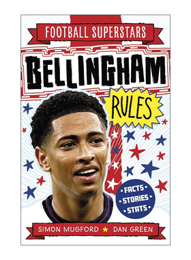 英文原版 Football Superstars Bellingham Rules 足球明星特辑 祖德·贝林厄姆 儿童运动人物科普百科 英文版 进口英语原版书籍