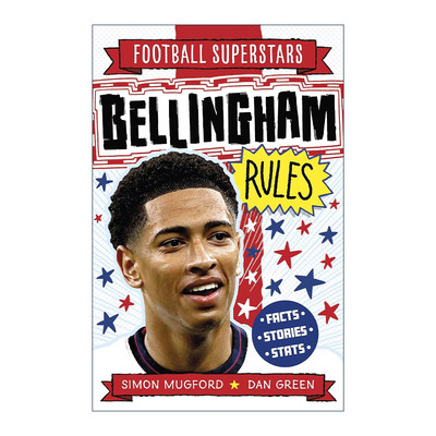 英文原版 Football Superstars Bellingham Rules 足球明星特辑 祖德·贝林厄姆 儿童运动人物科普百科 英文版 进口英语原版书籍