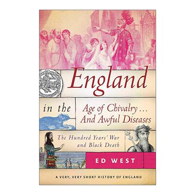 英文原版 England in the Age of Chivalry . . . And Awful Diseases 骑士时代与要命瘟疫 精装 英文版 进口英语原版书籍