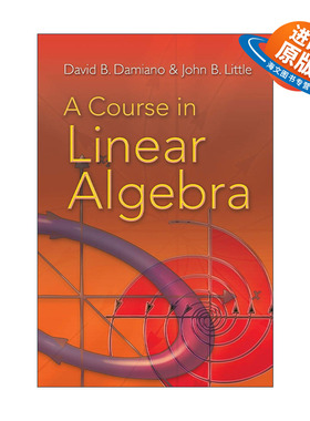 英文原版 A Course in Linear Algebra 线性代数课程 数学教授David B. Damiano 英文版 进口英语原版书籍