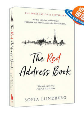 英文原版 The Red Address Book 红色地址簿 瑞典作家苏菲亚·伦德伯格 畅销亲情治愈小说 英文版 进口英语原版书籍
