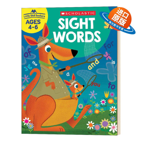 学乐高频词 英文原版 Sight Words (Little Skill Seekers) 英文版 进口英语书籍儿童外文书