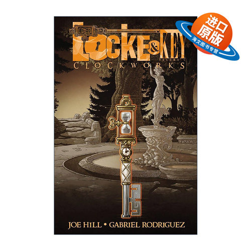 英文原版 Locke & Key Vol.5 Clockworks 致命钥匙 卷五 同名美剧 IDW恐怖漫画 Joe Hill 英文版 进口英语原版书籍