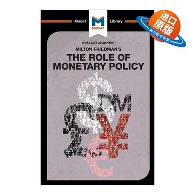 英文原版 The Role of Monetary Policy 货币政策的作用 MACAT解读系列 英文版 进口英语原版书籍