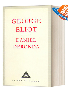 英文原版 Daniel Deronda 丹尼尔·德龙达 乔治·艾略特 Everyman精装收藏版 英文版 进口英语原版书籍