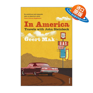英文原版 In America 与约翰斯坦贝克同游美国 旧地新游旅记 黑特·马柯 英文版 进口英语原版书籍