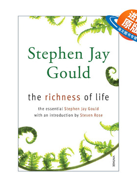 英文原版 The Richness of Life 丰富的人生 美国古生物学家斯蒂芬·杰·古尔德著作集 英文版 进口英语原版书籍
