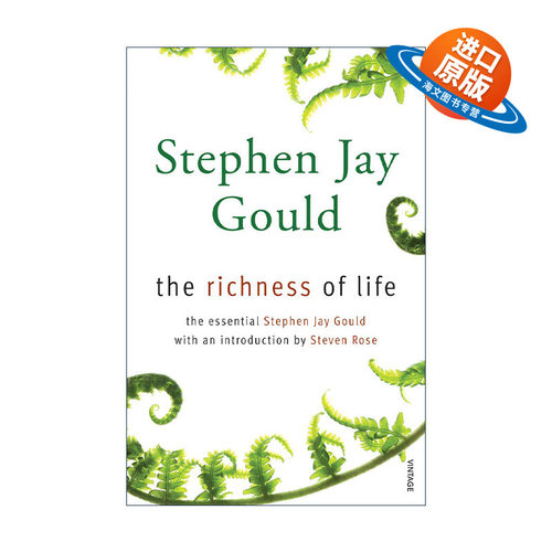 英文原版 The Richness of Life 丰富的人生 美国古生物学家斯蒂芬·杰·古尔德著作集 英文版 进口英语原版书籍