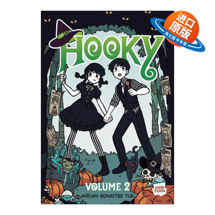 英文原版 Hooky Volume 2 双胞胎兄妹的奇幻冒险2 全彩漫画 英文版 进口英语原版书籍