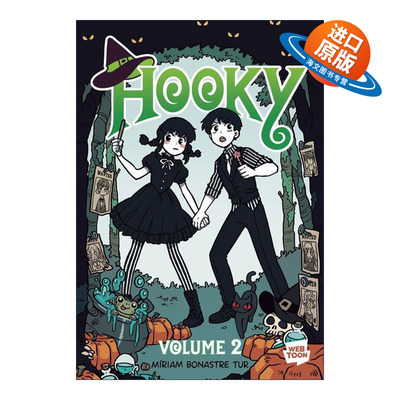 英文原版 Hooky Volume 2 双胞胎兄妹的奇幻冒险2 全彩漫画 英文版 进口英语原版书籍